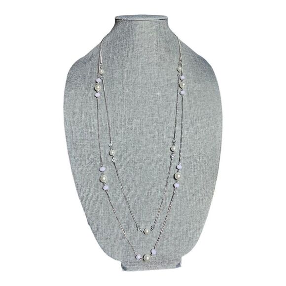 Lunar Elegance Layered Necklace (NWOT) - Picture 9 of 9